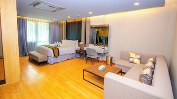 Family Suite, Balcony, City View | 2 bedrooms, desk, laptop workspace, free WiFi