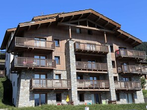 Exterior - Apartment for 6 with balcony and mountain view, WIFI (Aussois)