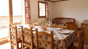 Dining - Duplex Apt for 8 in Aussois with WIFI (Aussois)