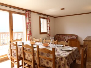 Dining - Duplex Apt for 8 in Aussois with WIFI (Aussois)