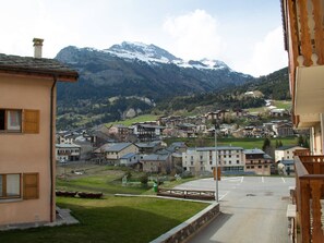 Blick von der Unterkunft