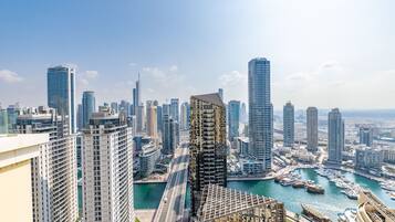 Luxe Marina View Retreat - 2BDRM | Balcony view