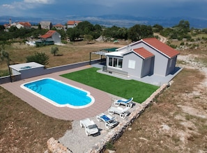 Casa (Nane Garden house with heated pool) | Vista aérea