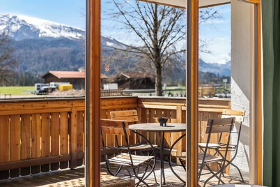 Exclusive studio with mountain views, pool & sauna