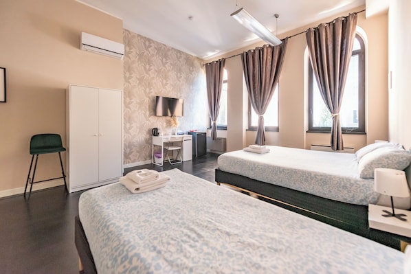 Chambre Triple Deluxe | Bureau, chambres insonorisées, Wi-Fi gratuit