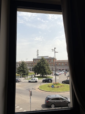 Vue depuis lâhĂ©bergement