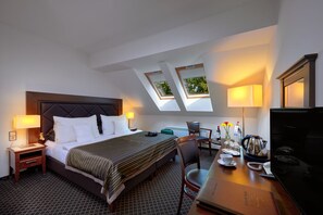 Een kluis op de kamer, gratis wifi