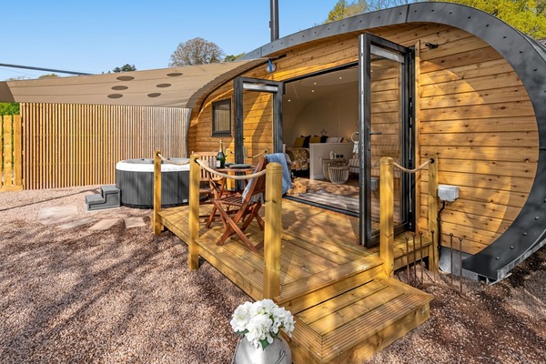 There is plenty of outdoor space