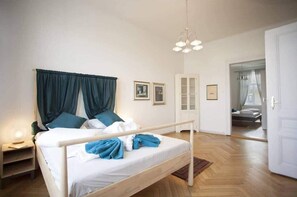 3 bedrooms, iron/ironing board, travel crib, WiFi