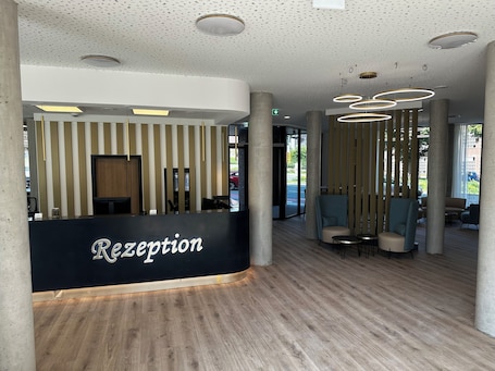 Recepción. Central Hotel
