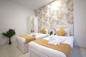 1 habitación, escritorio, wifi y ropa de cama 