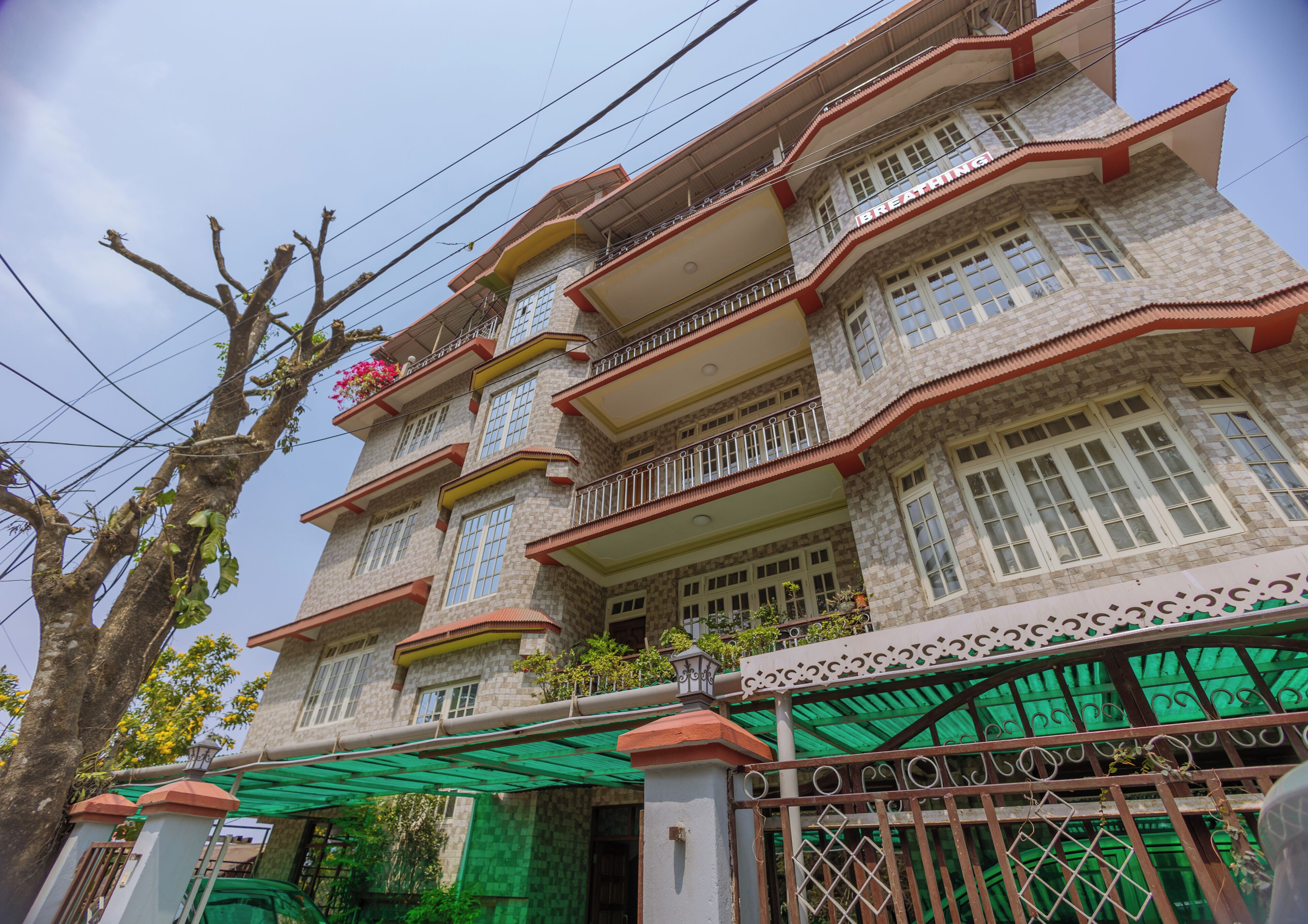 Front of property