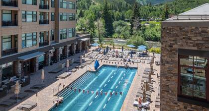 New Listing! Ski In/Ski Out | Riverfront Views | Spa