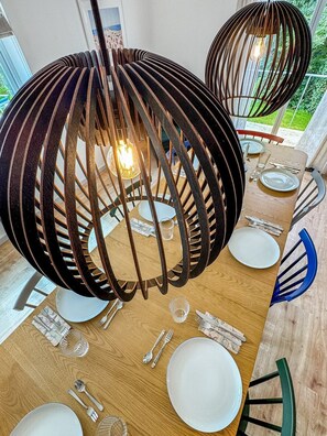 Dining - Haus Hygge - with sauna and fireplace 1700 - Haus Hygge Am Kurpark with sauna and fireplace 1700 (Dahme)