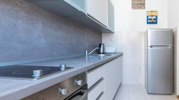 Căn hộ có tầm nhìn toàn cảnh, quang cảnh thành phố | Bếp riêng | Ấm điện, lò nướng bánh mì