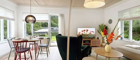 TV, table tennis, stereo