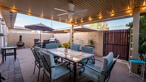 Outdoor dining