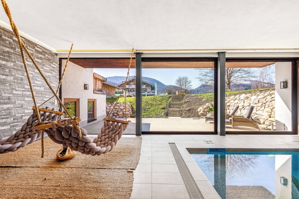 Indoor pool, a heated pool