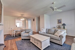 TV, peis og DVD-spiller