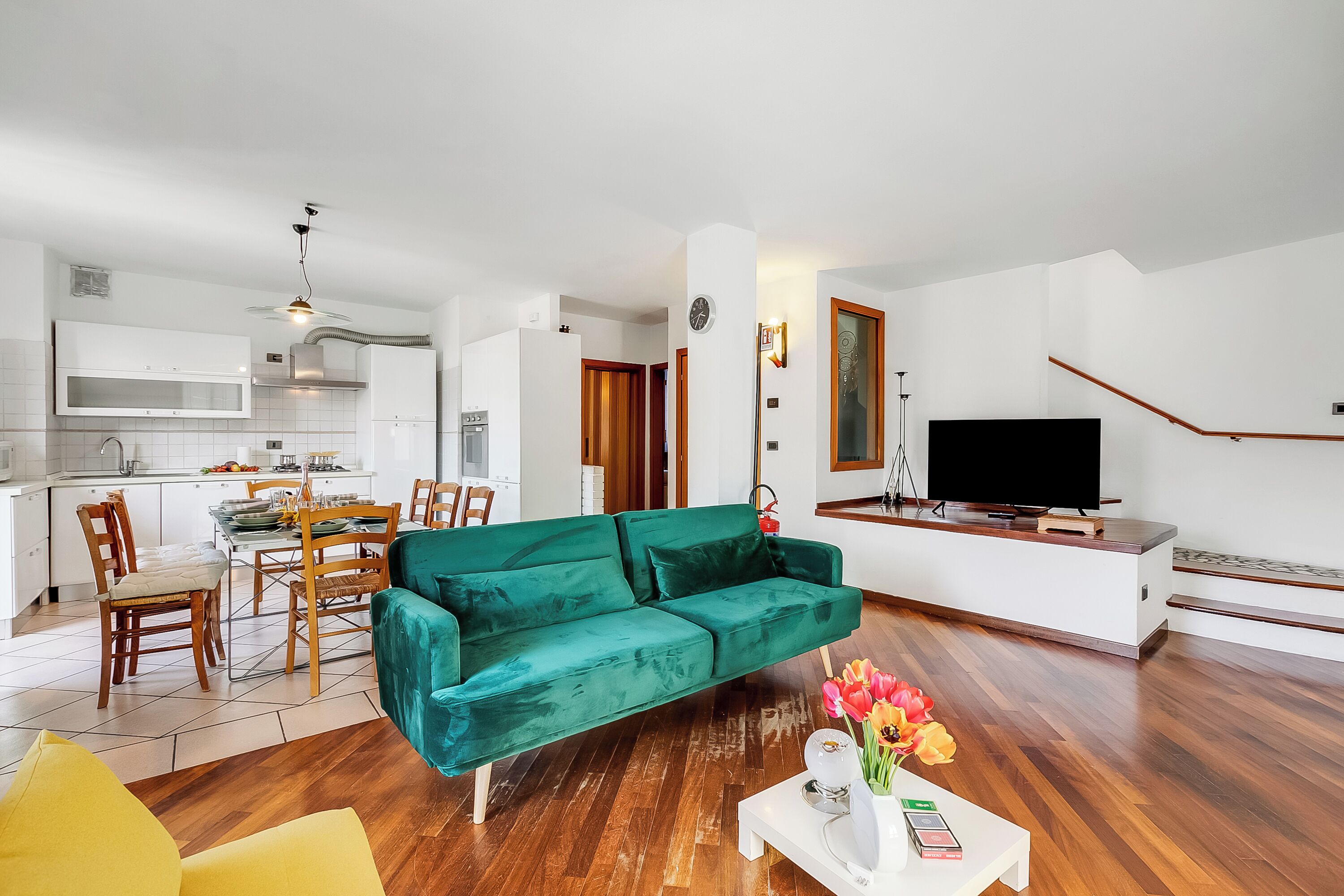Apartamento estándar, varias habitaciones (Casa Del Profeta) | Zona de estar | Una Smart TV