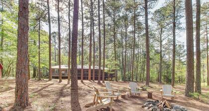 136 Private Acres: Lakefront Aiken County Home!