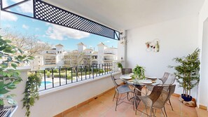 Outdoor dining - Casa Mero B-Murcia Holiday Rentals Property (Roldan)