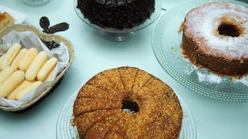 Komplett frokost er inkludert hver dag