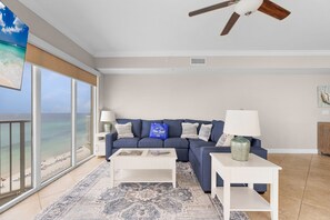 Smart TV - Sea Turtle Retreat! 817 END UNIT w/ Wrap Around Balcony and Panoramic Views! (Panama City Beach)