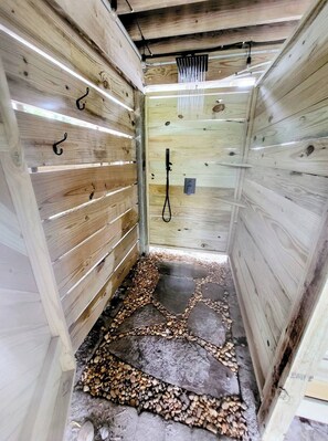 Dusche, Handtücher
