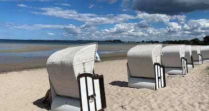 Uns Huus Maike quiet, cozy vacation apartment on the Wohlenberger Wiek