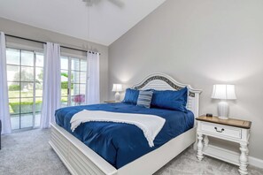 4 bedrooms, iron/ironing board, travel crib, free WiFi