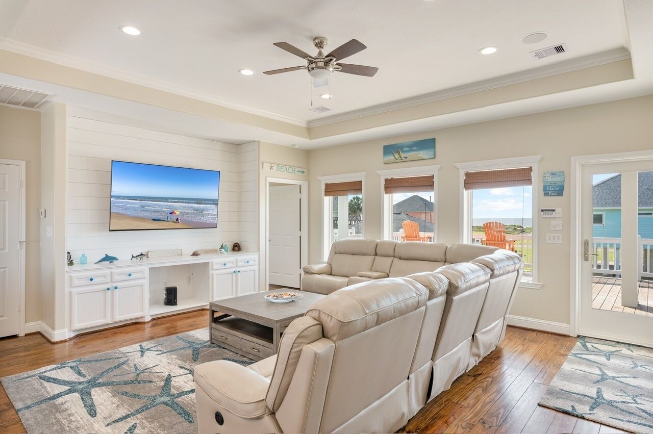 Maison, 3 chambres | Coin séjour