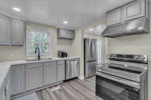 獨棟房屋, 4 間臥室 | 私人廚房 | 電冰箱、烤箱、咖啡機/沖茶器