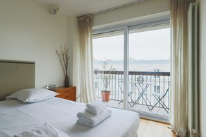 아파트 | 1 개의 침실, 노트북 작업 공간, 다리미/다리미판, 침대 시트