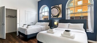 Luxury Loft with Arched Windows Near Downtown and Stadiums