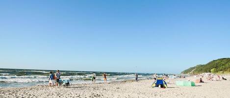 Una spiaggia nelle vicinanze