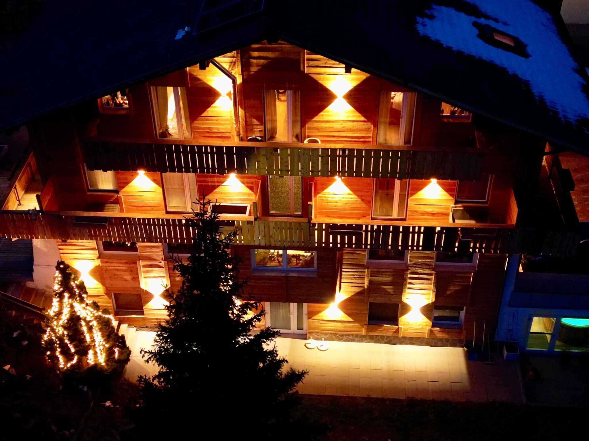 Fassade der Unterkunft