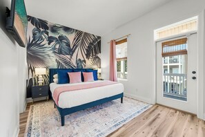 4 dormitorios, tabla de planchar con plancha, cuna de viaje y wifi