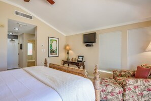 2 bedrooms, iron/ironing board, internet, bed sheets