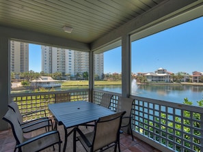 Outdoor dining - Lake View Villa at Hidden Dunes! (Miramar Beach)
