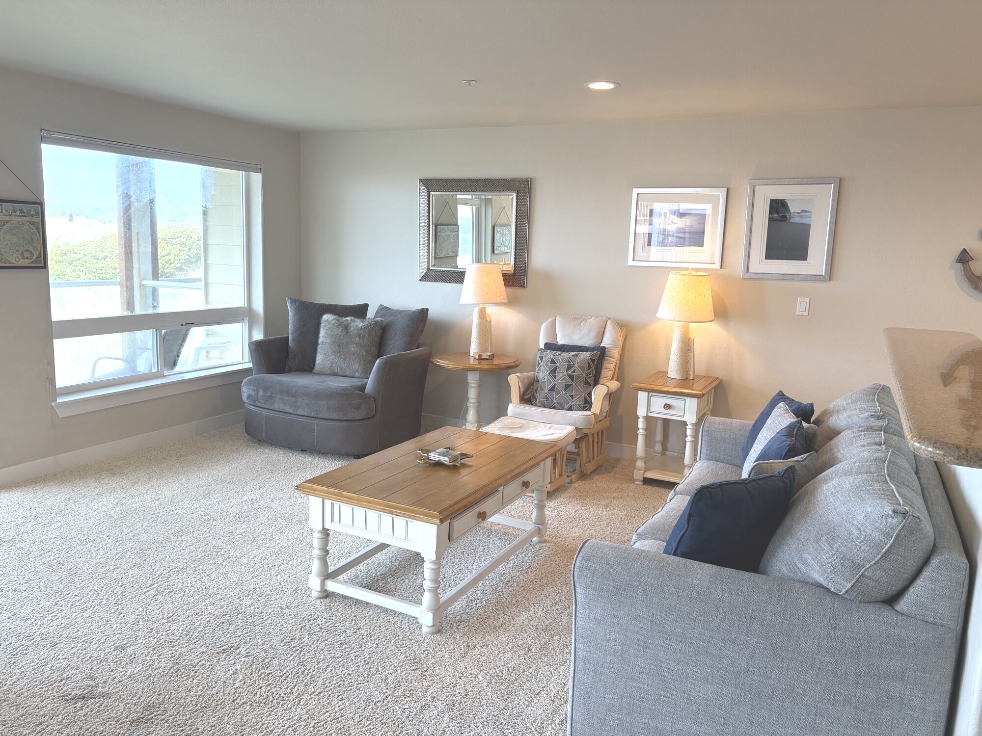 TV connectée, cheminée