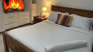 Wi-Fi de cortesia, roupa de cama