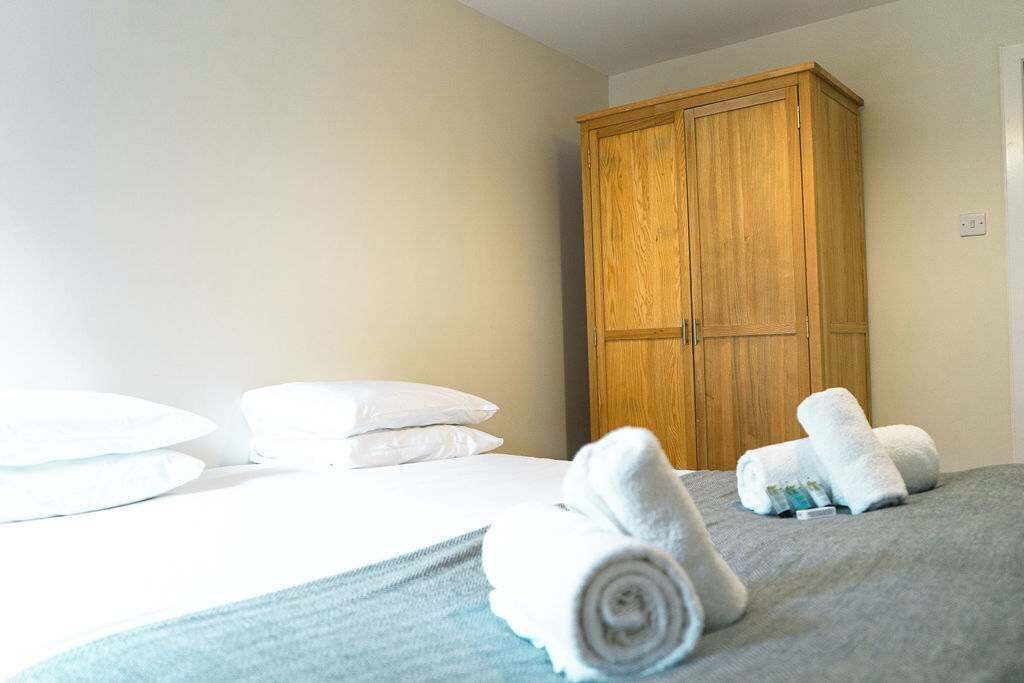 2 sovrum, strykjärn/strykbräda, resesäng och wi-fi