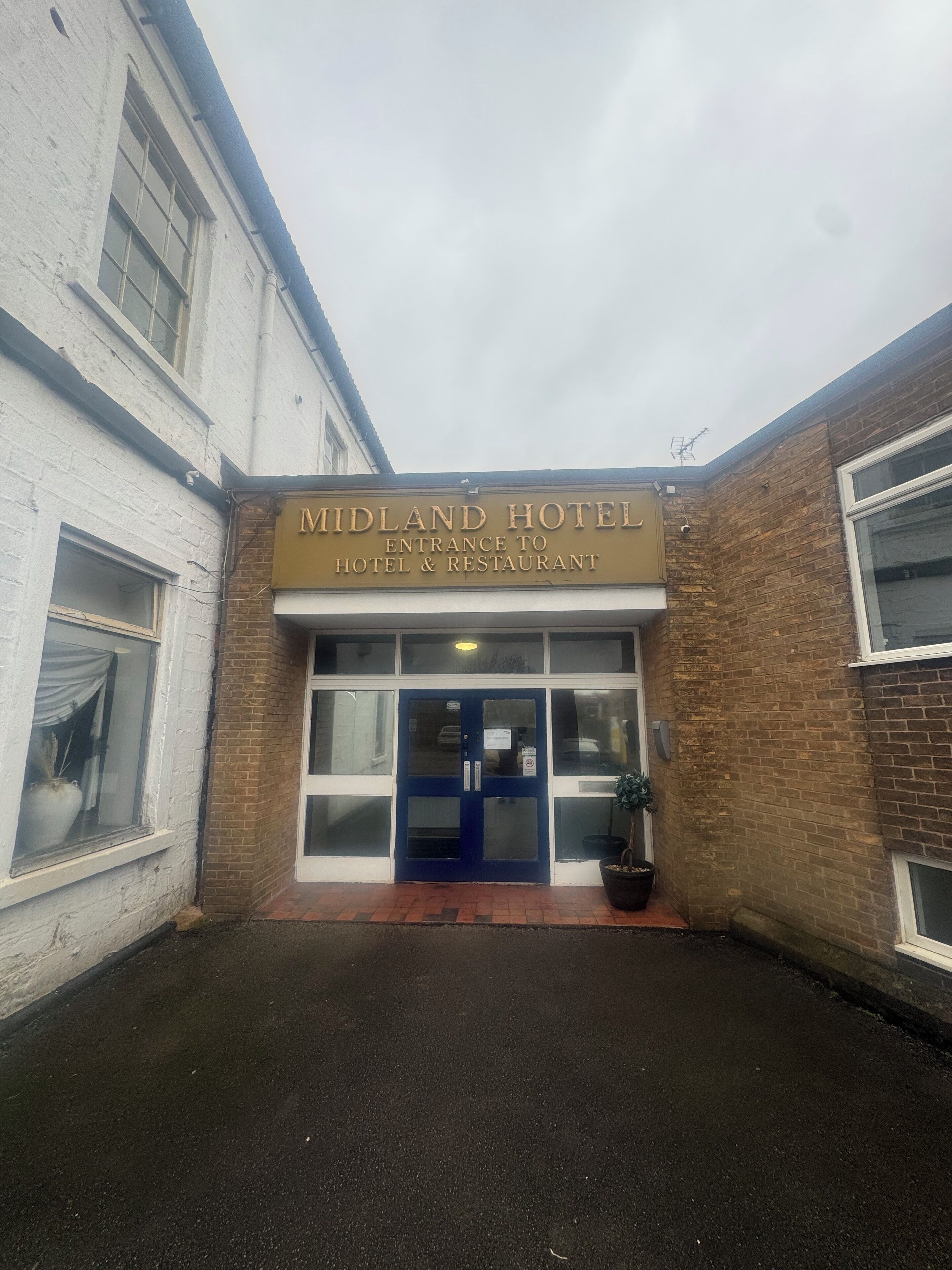 Voorkant van accommodatie