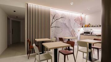 Gratis frukostbuffé varje dag