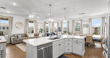 Beach Home | Sleeps 23 | Pool | Game Room|EV Charger|Beach Gear