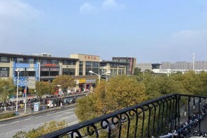 Blick von der Unterkunft