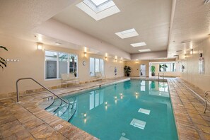 Indoor pool, outdoor pool