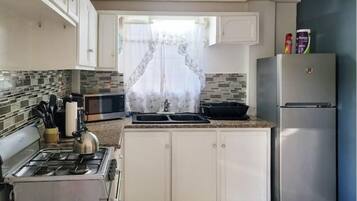 Microwave, oven, stovetop