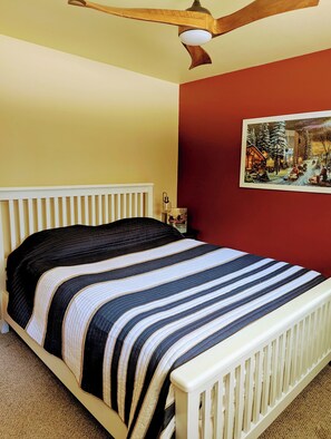 4 quartos, berço de viagem, Wi-Fi de cortesia, roupa de cama